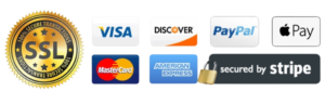 Trusted payment methods including PayPal, Stripe, Visa and Mastercard for secure taxi booking