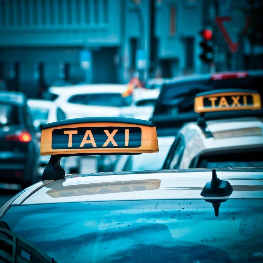 Taxi vehicle for Southampton airport taxi and transfer service